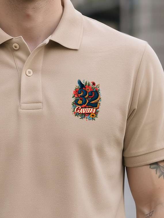 men logo print short sleeve regular fit polo t-shirt - 22505875 -  Standard Image - 1
