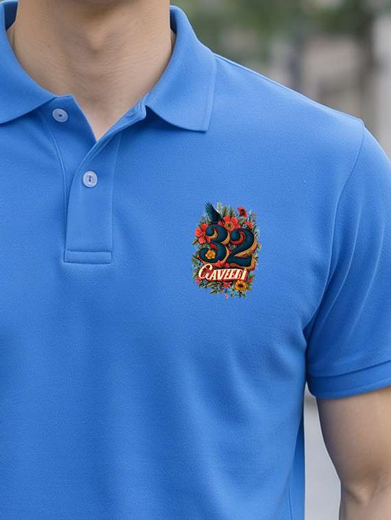 men logo print short sleeve regular fit polo t-shirt - 22505877 -  Standard Image - 1