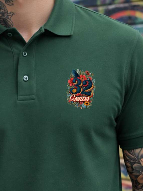 men logo print short sleeve regular fit polo t-shirt - 22505878 -  Standard Image - 1