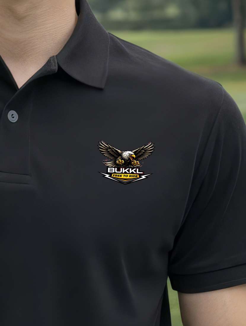 men logo print short sleeve regular fit polo t-shirt - 22505899 -  Standard Image - 1