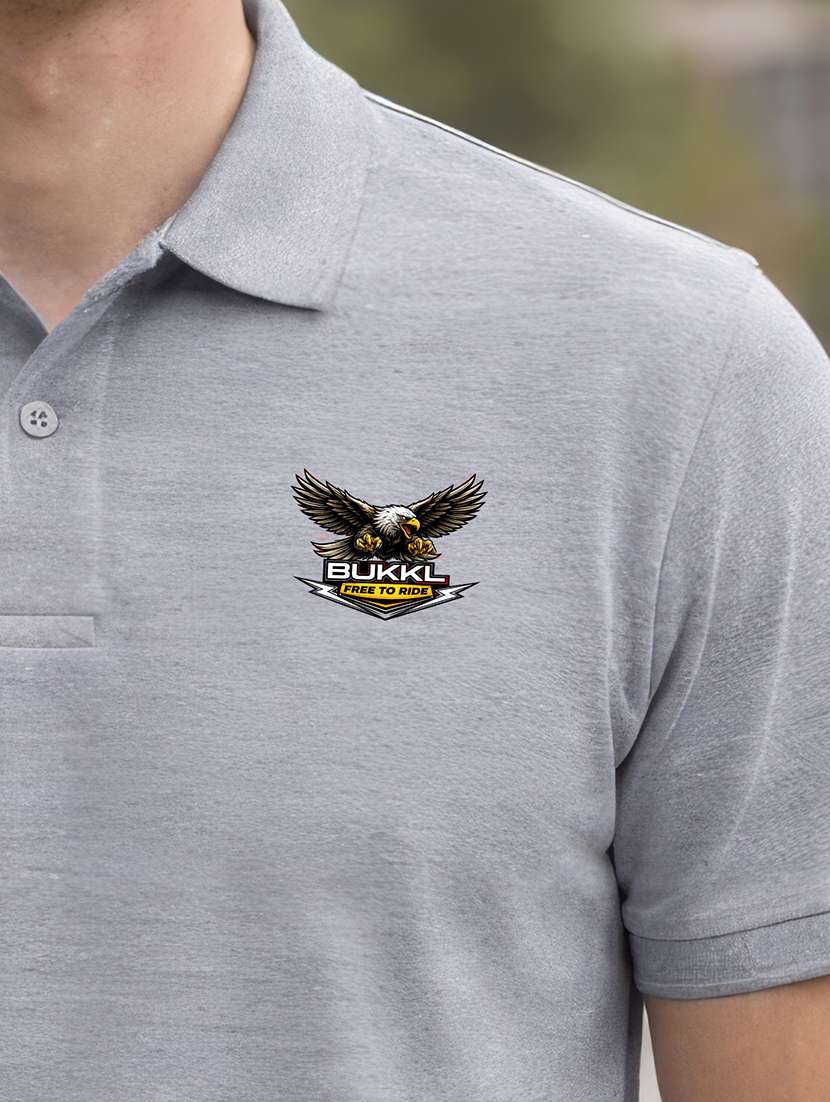 men logo print short sleeve regular fit polo t-shirt - 22505901 -  Standard Image - 1