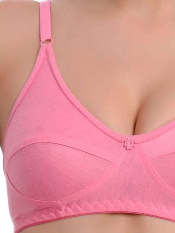 women pack of 6 non padded regular bra - 22507505 -  Standard Image - 4