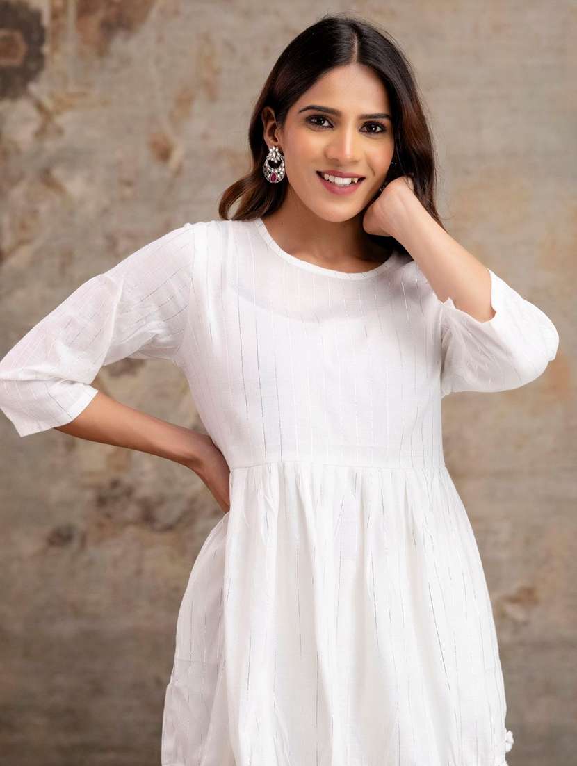 women self design round neck co-ord set - 22507547 -  Standard Image - 1
