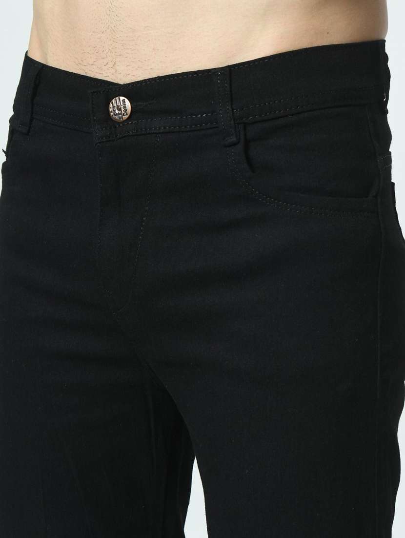 men solid mid rise regular fit cargo  - 22507641 -  Standard Image - 1