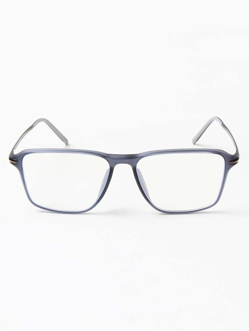 ted smith unisex rectangle blue full rim frames - 22507668 -  Standard Image - 1