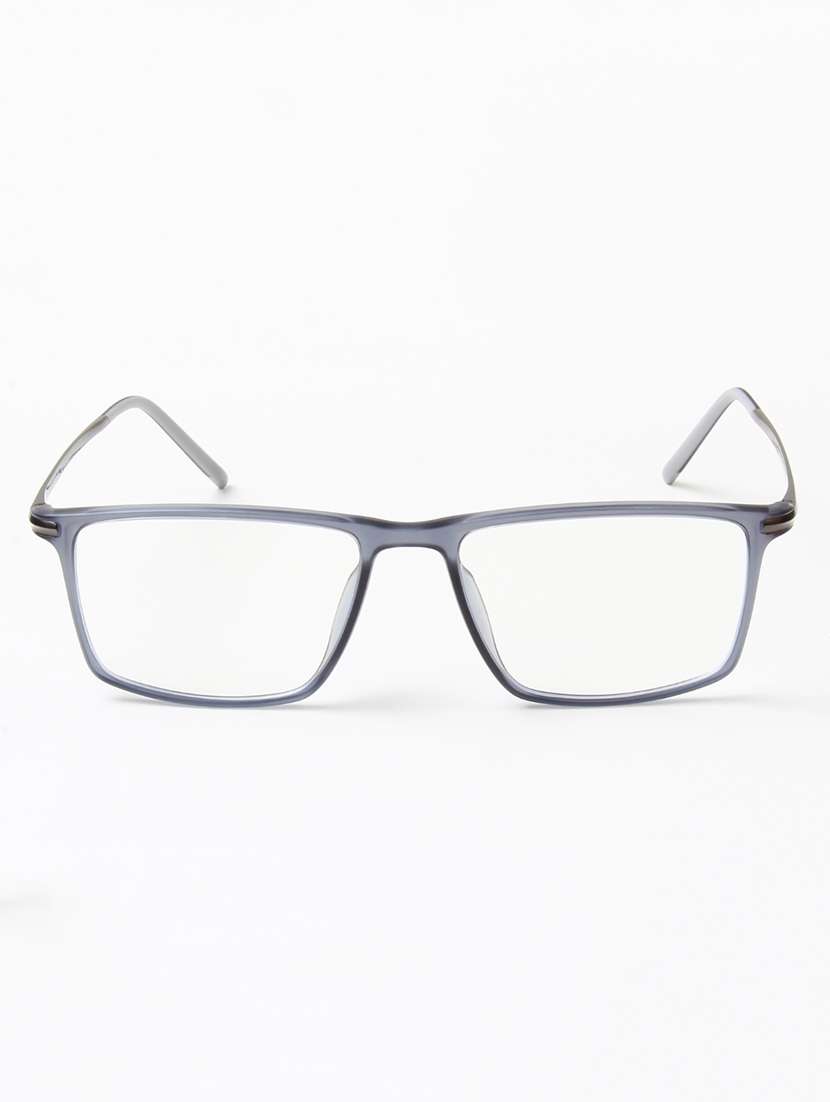 ted smith unisex rectangle blue full rim frames - 22507673 -  Standard Image - 1