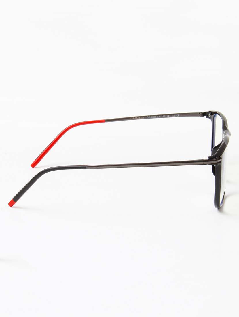 Ted Smith Unisex Wayfarer Black Full Rim Frames - 22507675 -  Standard Image - 4