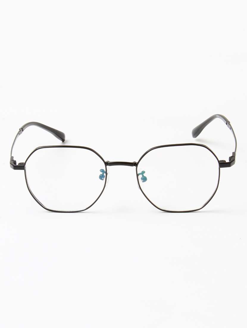 ted smith unisex titanium octagon black full rim frames - 22507690 -  Standard Image - 1