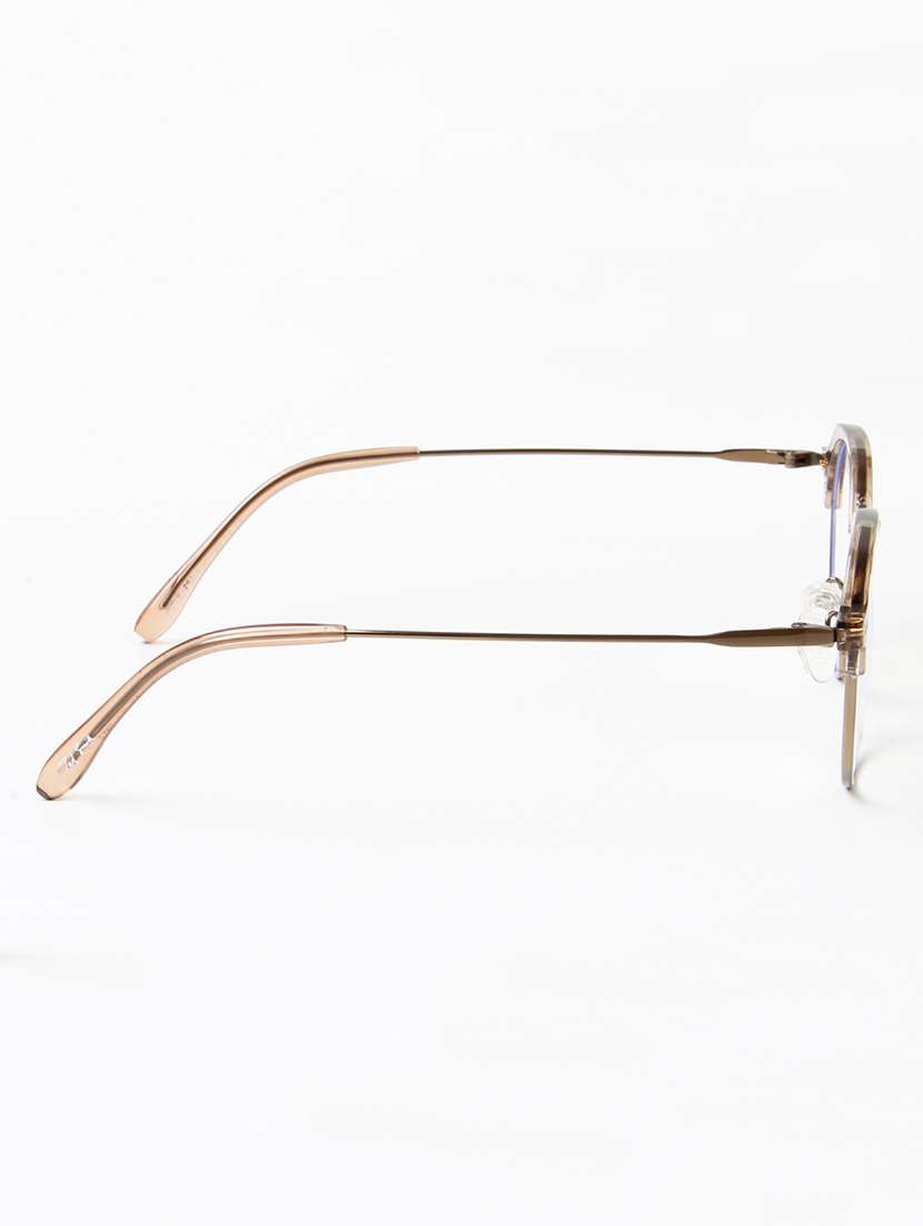 ted smith unisex titanium clubmaster steel-brown full rim frames - 22507695 -  Standard Image - 4