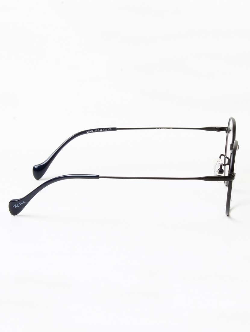 ted smith unisex titanium round black full rim frames - 22507708 -  Standard Image - 4