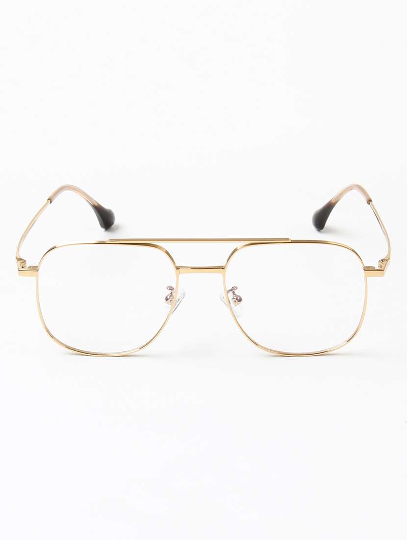 ted smith unisex titanium aviator gold full rim frames - 22507711 -  Standard Image - 1