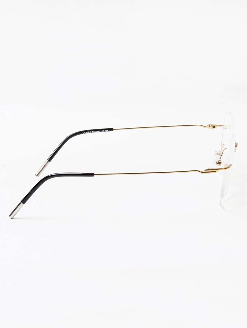 ted smith unisex titanium butterfly gold rimless frames - 22507717 -  Standard Image - 4