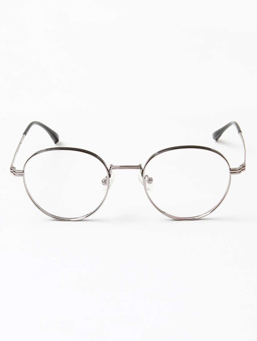 ted smith unisex titanium oval silver full rim frames - 22507725 -  Standard Image - 1
