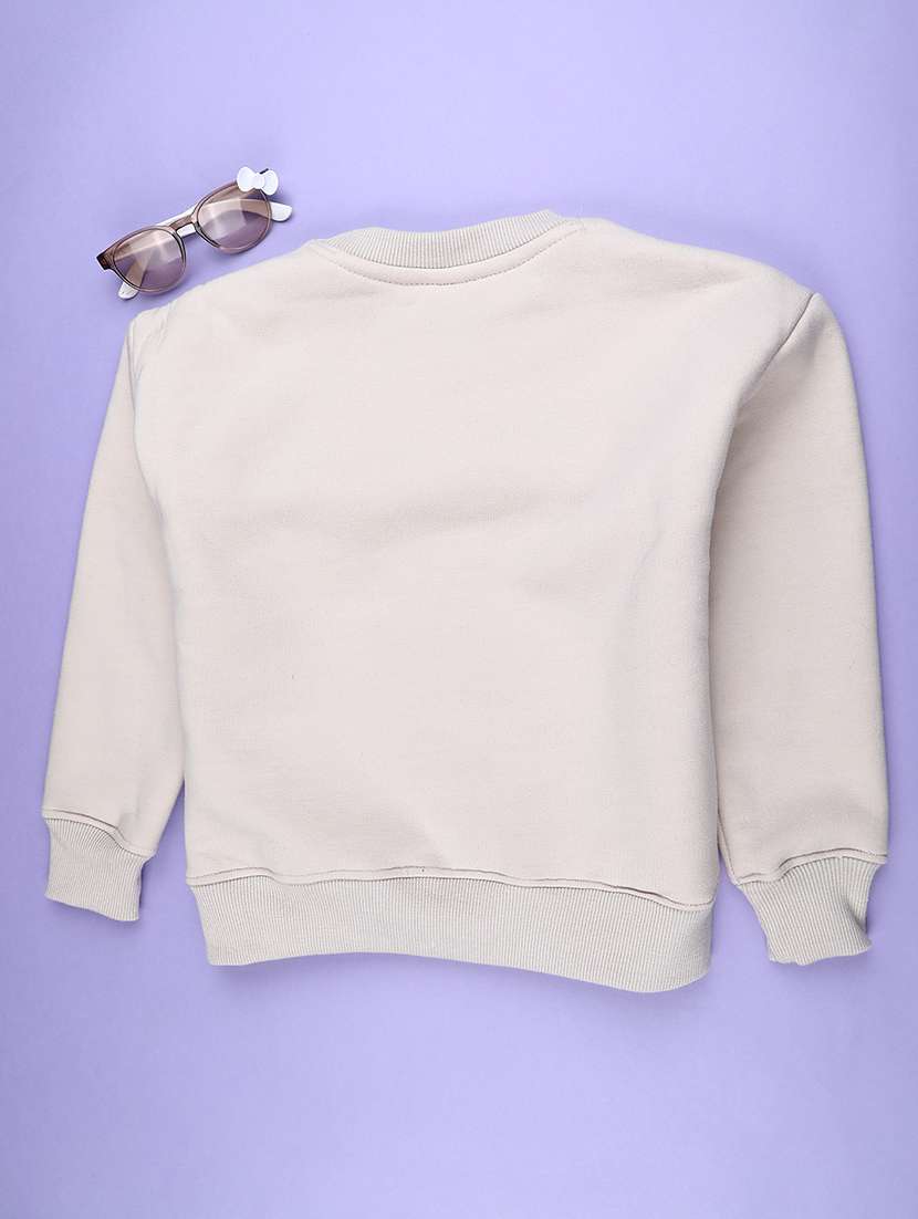 Girls Printed Long Sleeves Regular Fit Sweatshirt - 22507851 -  Standard Image - 1