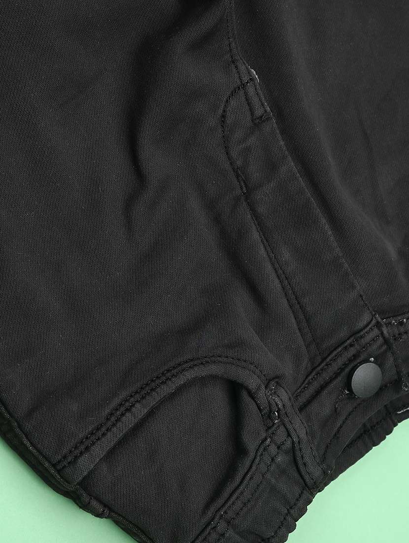 boys solid mid rise regular fit cargo pant - 22507892 -  Standard Image - 4