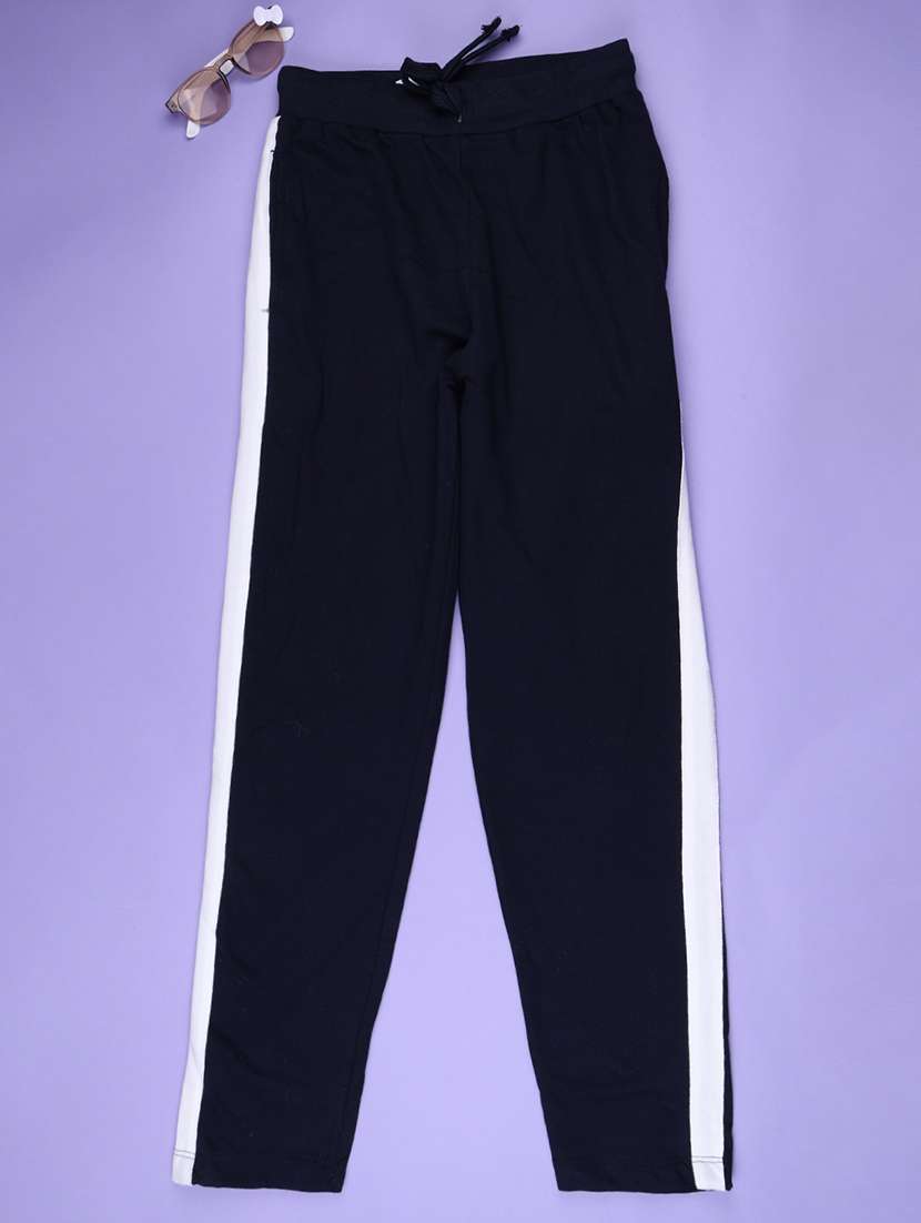 Boys Side Taped Mid Rise Regular Fit Track Pant - 22508653 -  Standard Image - 1