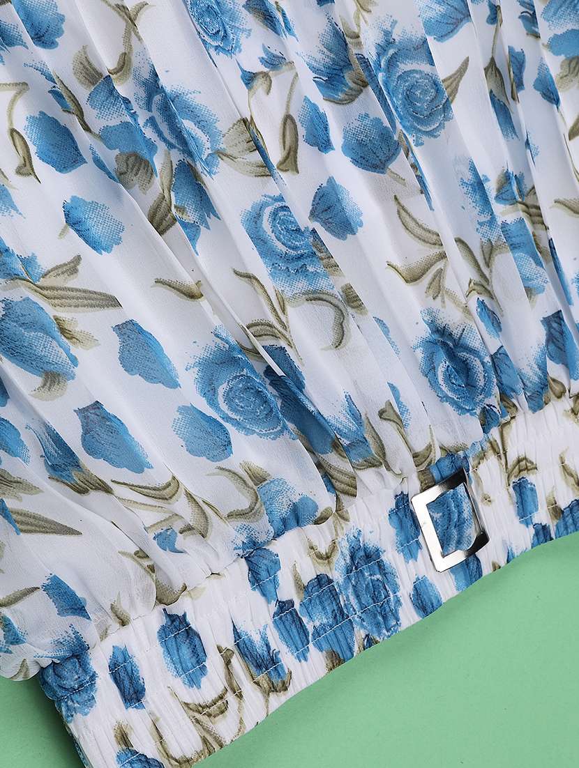 Girls Printed Mid Rise Flared Skirt - 22509133 -  Standard Image - 4