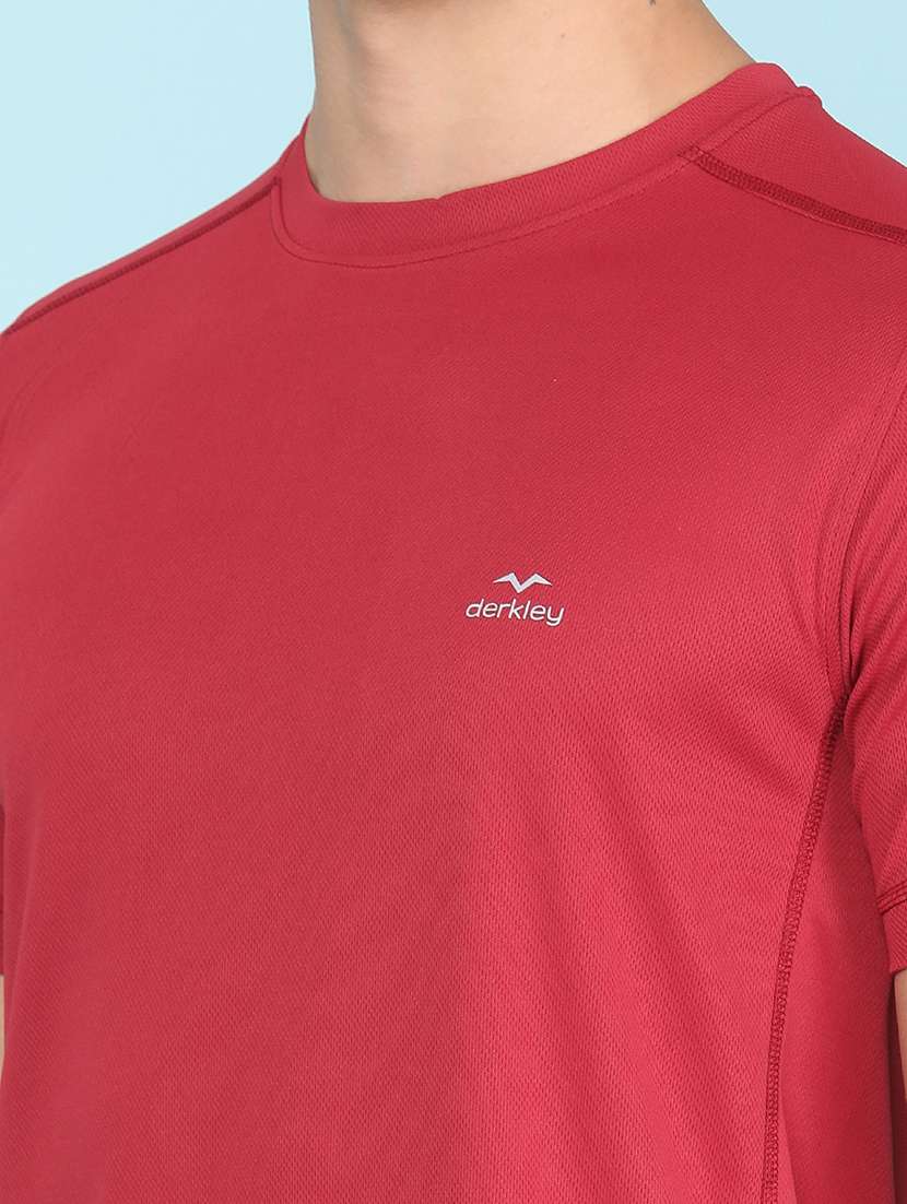 men solid short sleeve slim fit t-shirt - 22509388 -  Standard Image - 1