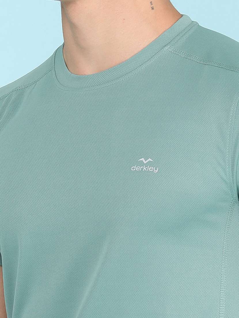 men solid short sleeve slim fit t-shirt - 22509390 -  Standard Image - 1