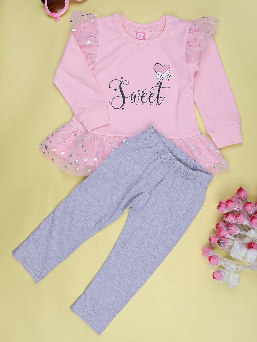 Kids Printed Long Sleeves Full Length Set - 22509400 -  Standard Image - 1