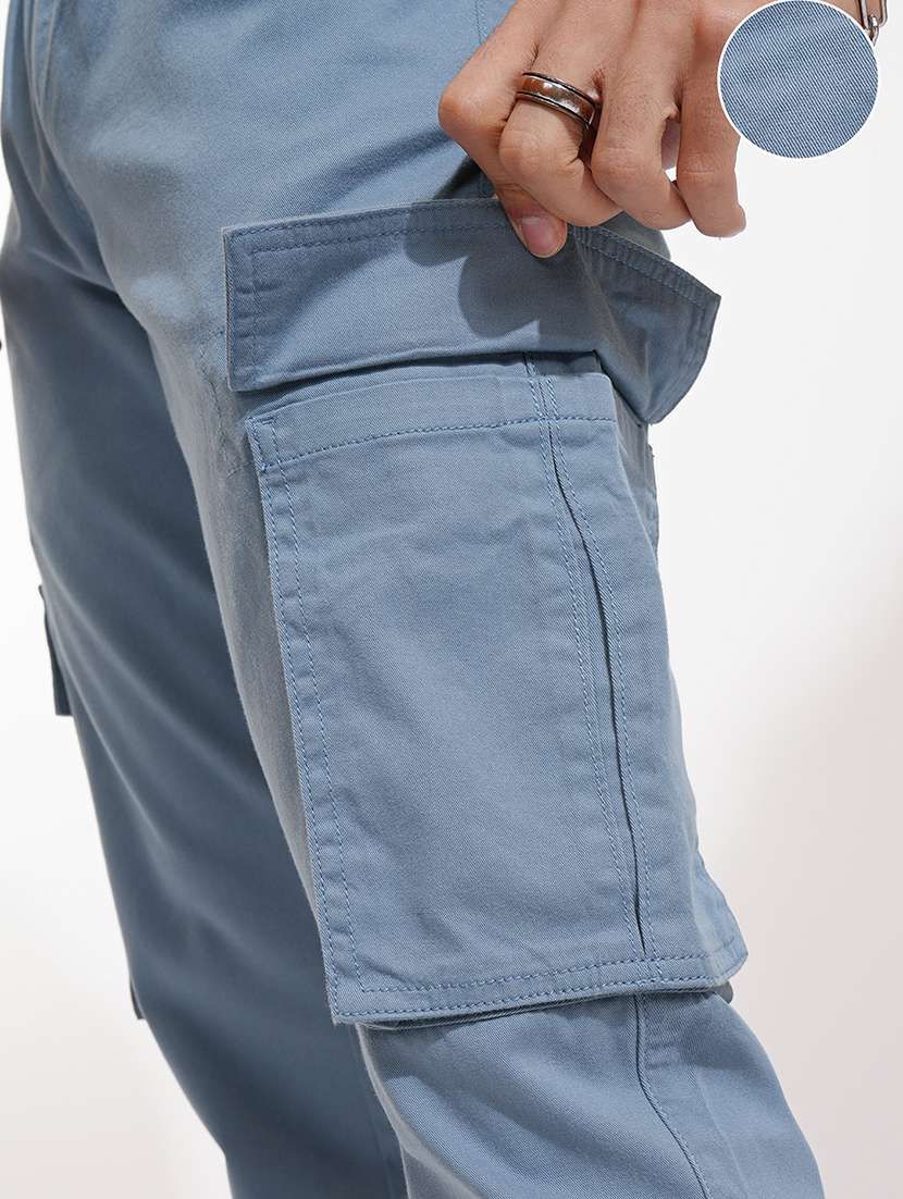 Men Solid Mid Rise Regular Fit Jogger - 22511859 -  Standard Image - 1