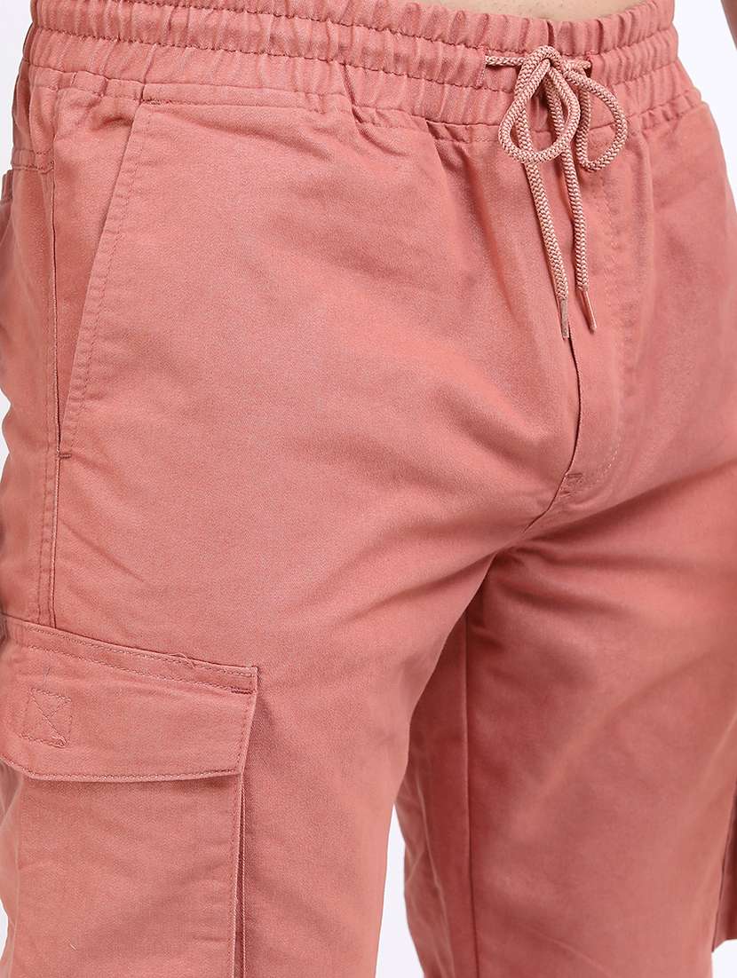 men solid mid rise regular fit jogger - 22511869 -  Standard Image - 1