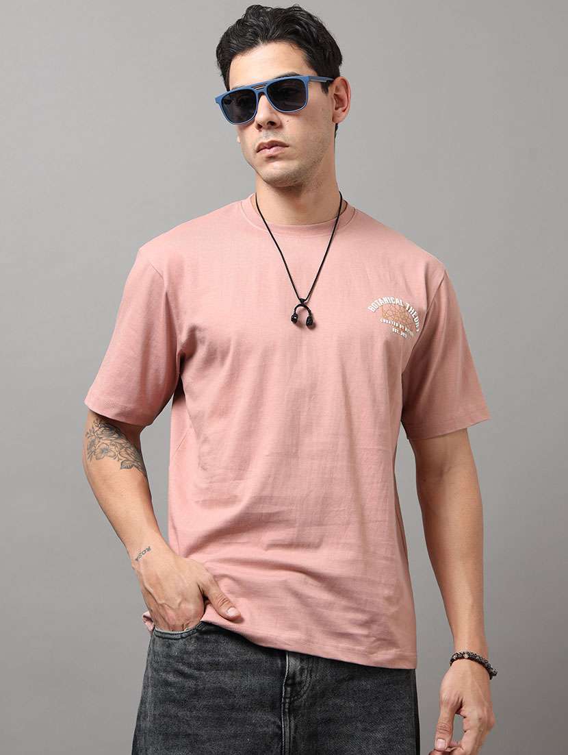 men printed short sleeve loose fit t-shirt - 22512415 -  Standard Image - 1