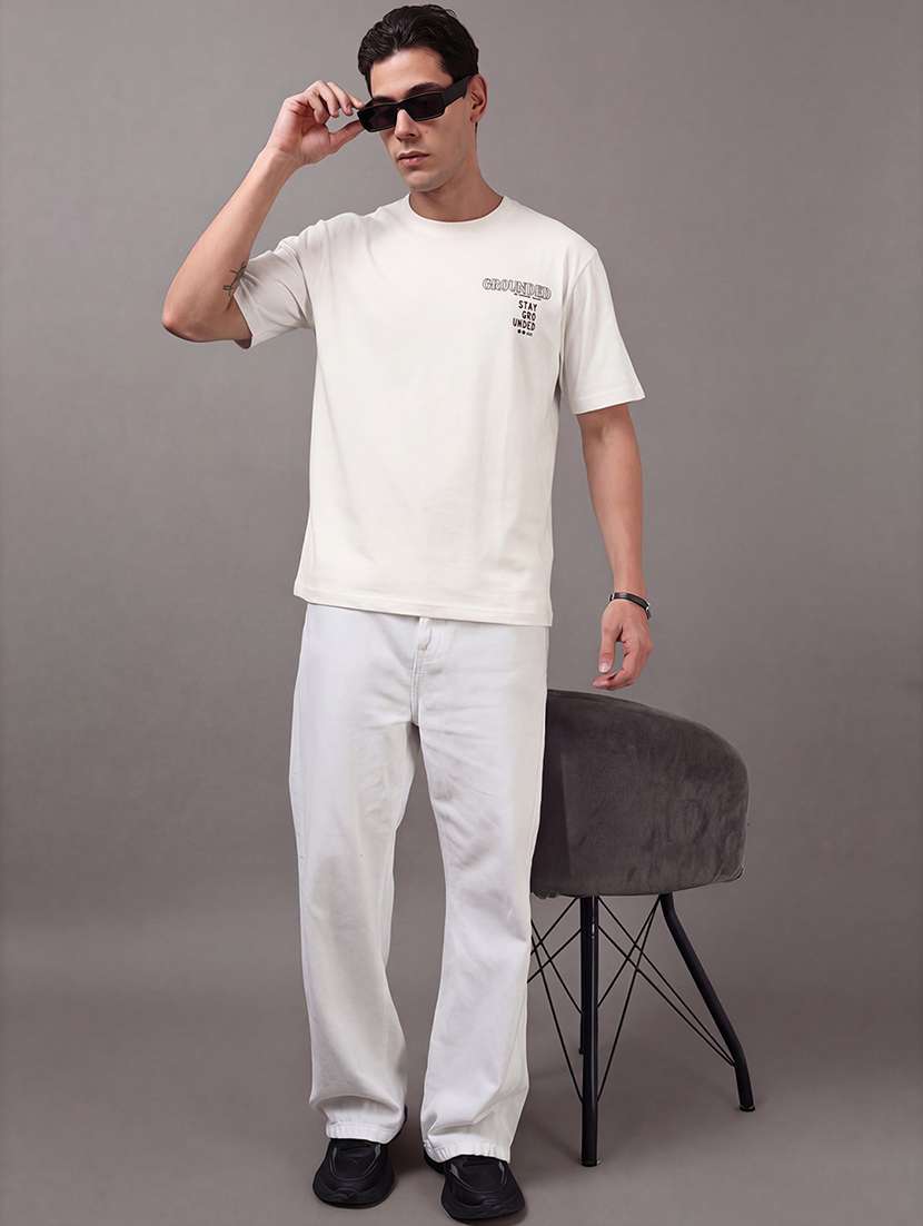 men printed short sleeve loose fit t-shirt - 22512425 -  Standard Image - 4