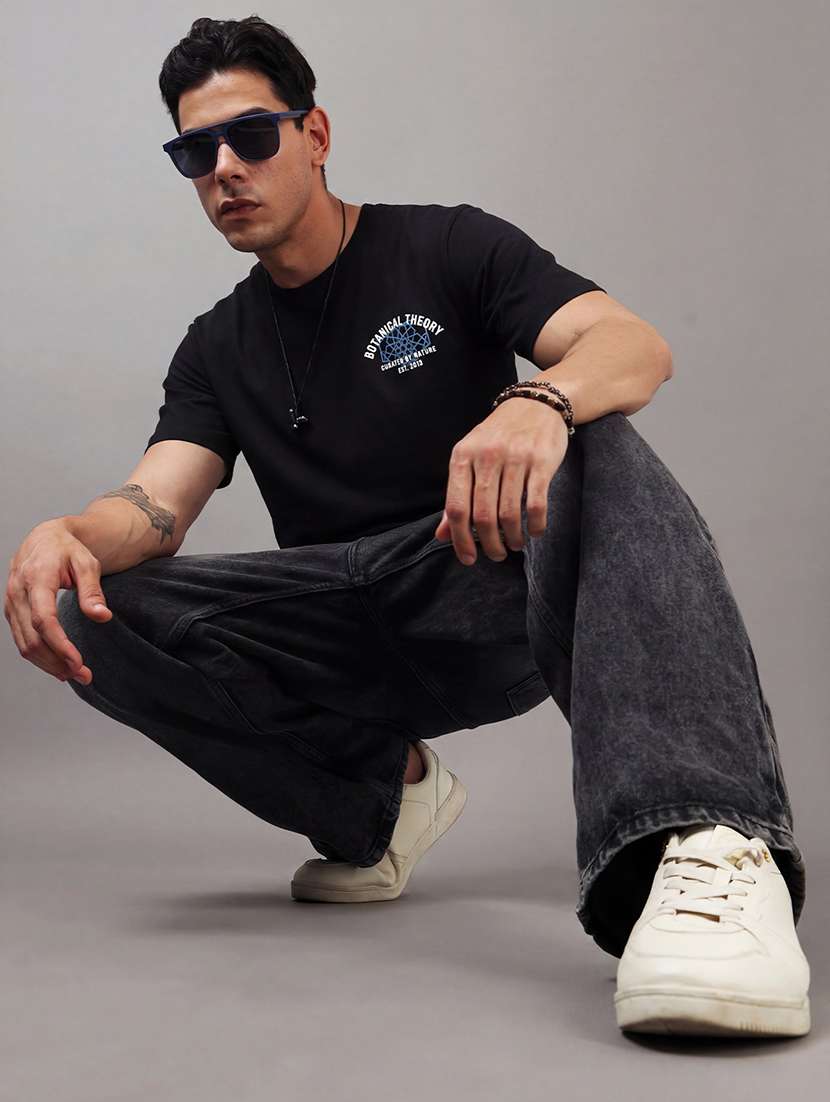 men printed short sleeve loose fit t-shirt - 22512432 -  Standard Image - 4