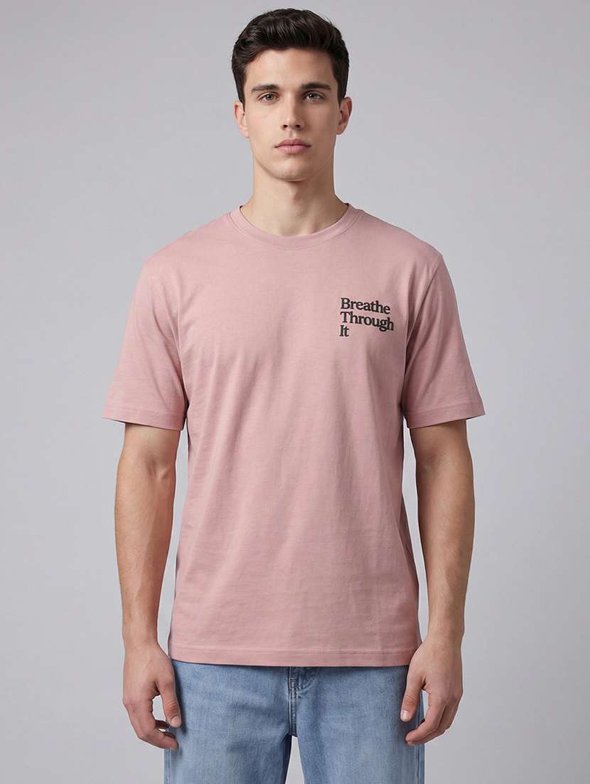 men printed short sleeve loose fit t-shirt - 22512437 -  Standard Image - 1