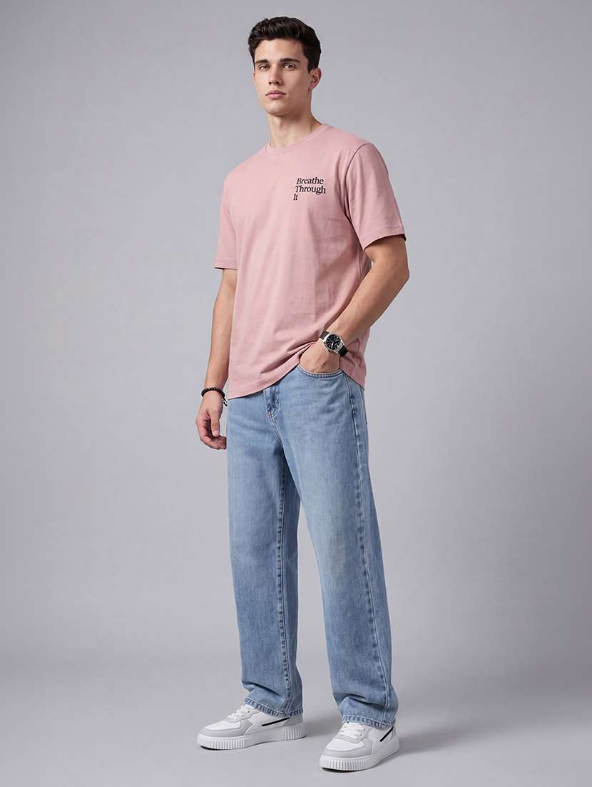 men printed short sleeve loose fit t-shirt - 22512437 -  Standard Image - 4