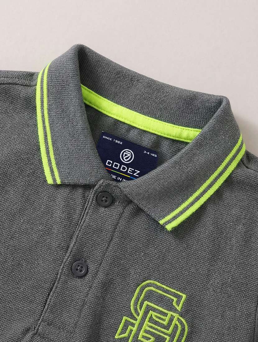 boys pack of 2 solid short sleeve polo t-shirt - 22512470 -  Standard Image - 4