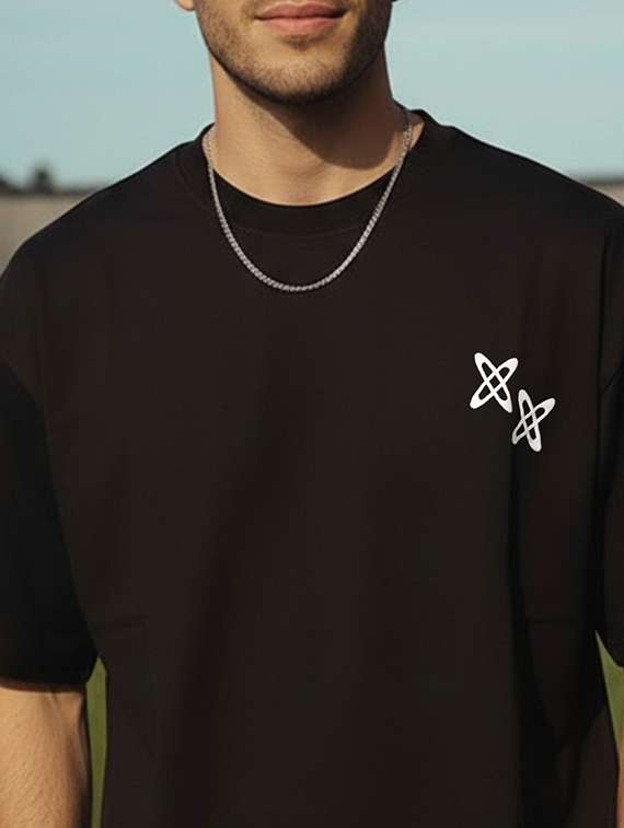 men printed short sleeve oversized t-shirt - 22512551 -  Standard Image - 1