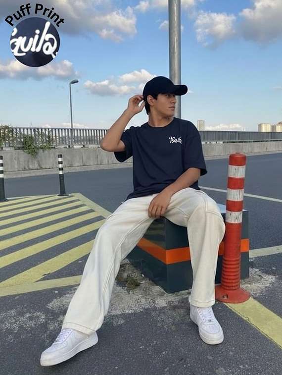 men printed short sleeve oversized t-shirt - 22512556 -  Standard Image - 4