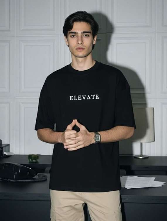 Unisex Printed Short Sleeve Loose Fit T-shirt - 22512656 -  Standard Image - 1