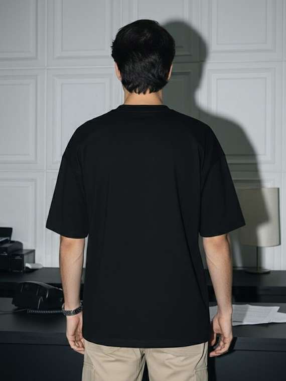 Unisex Printed Short Sleeve Loose Fit T-shirt - 22512656 -  Standard Image - 4