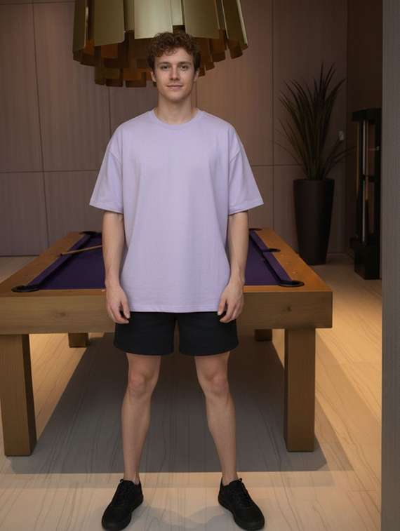 unisex printed short sleeve loose fit t-shirt - 22512666 -  Standard Image - 4