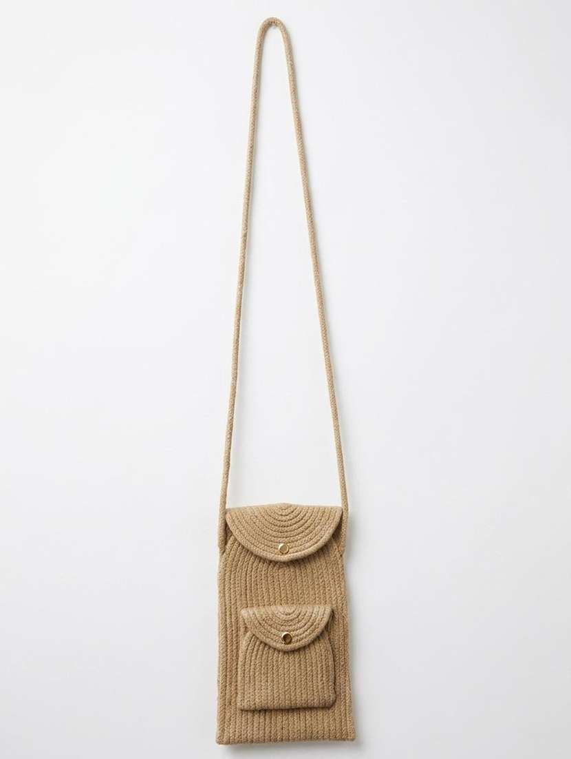 women textured phone case with a flap and snap button closure - 22512677 -  Standard Image - 1
