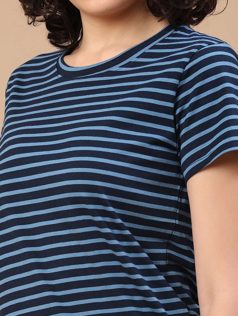 women printed round neck short sleeves t-shirt - 22512718 -  Standard Image - 1