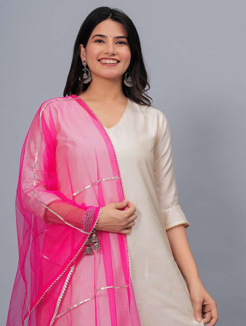 women lace detailed dupatta  - 22512941 -  Standard Image - 1