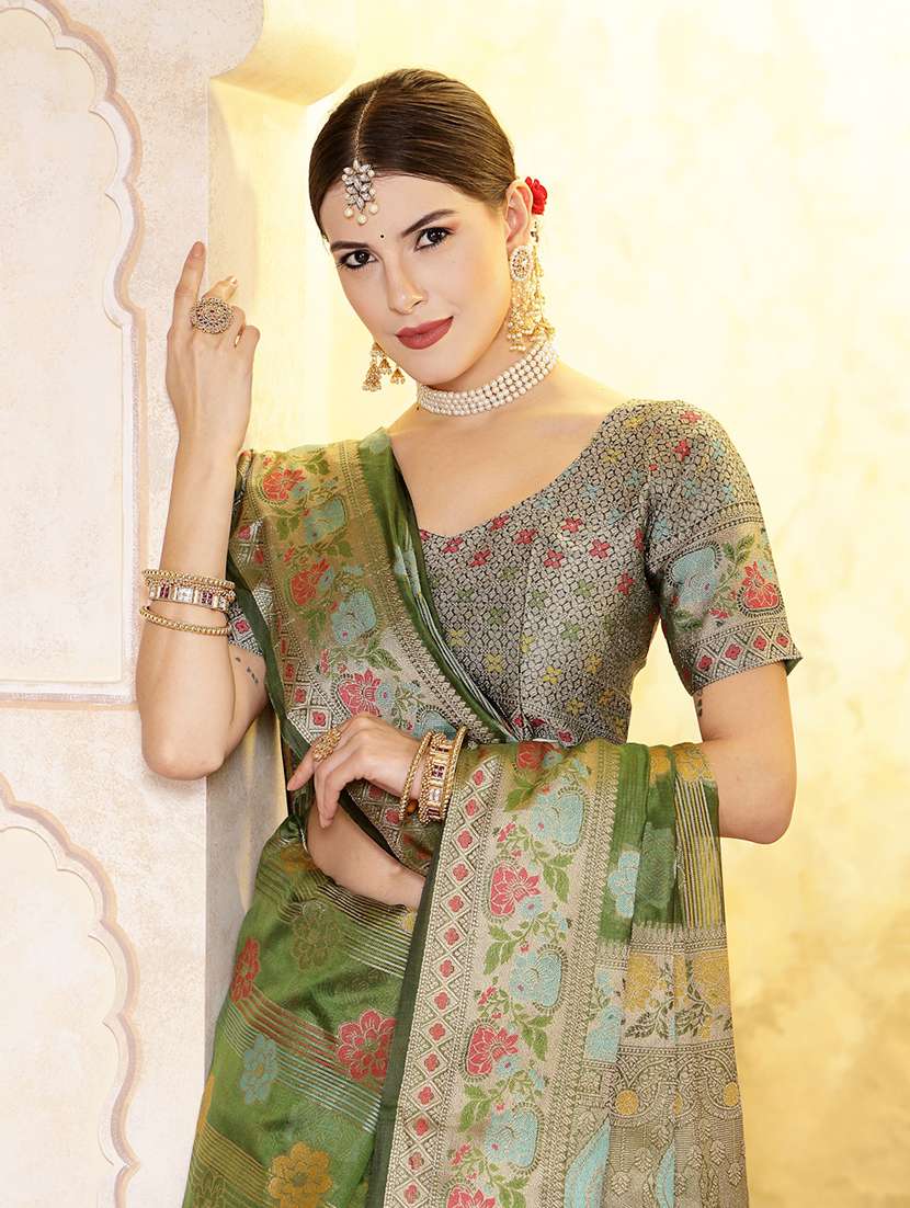 Women Self Design Bordered Saree - 22513479 -  Standard Image - 1