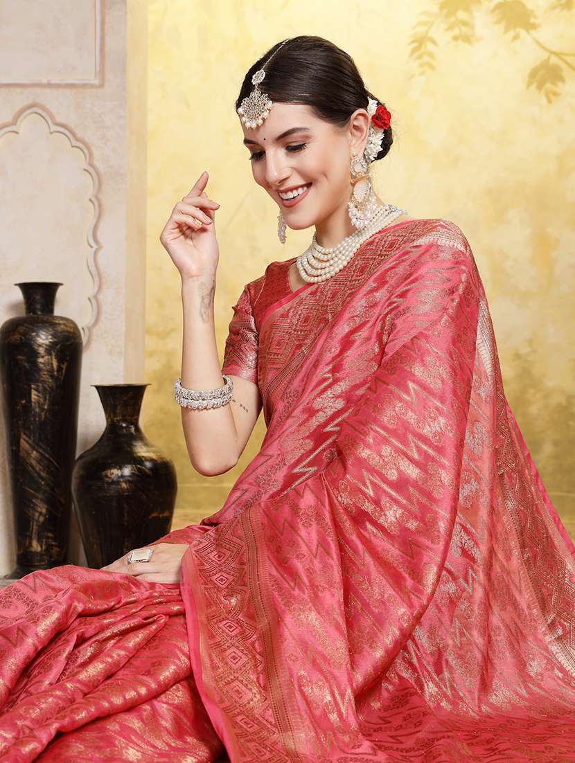 women self design banarasi saree - 22513492 -  Standard Image - 1