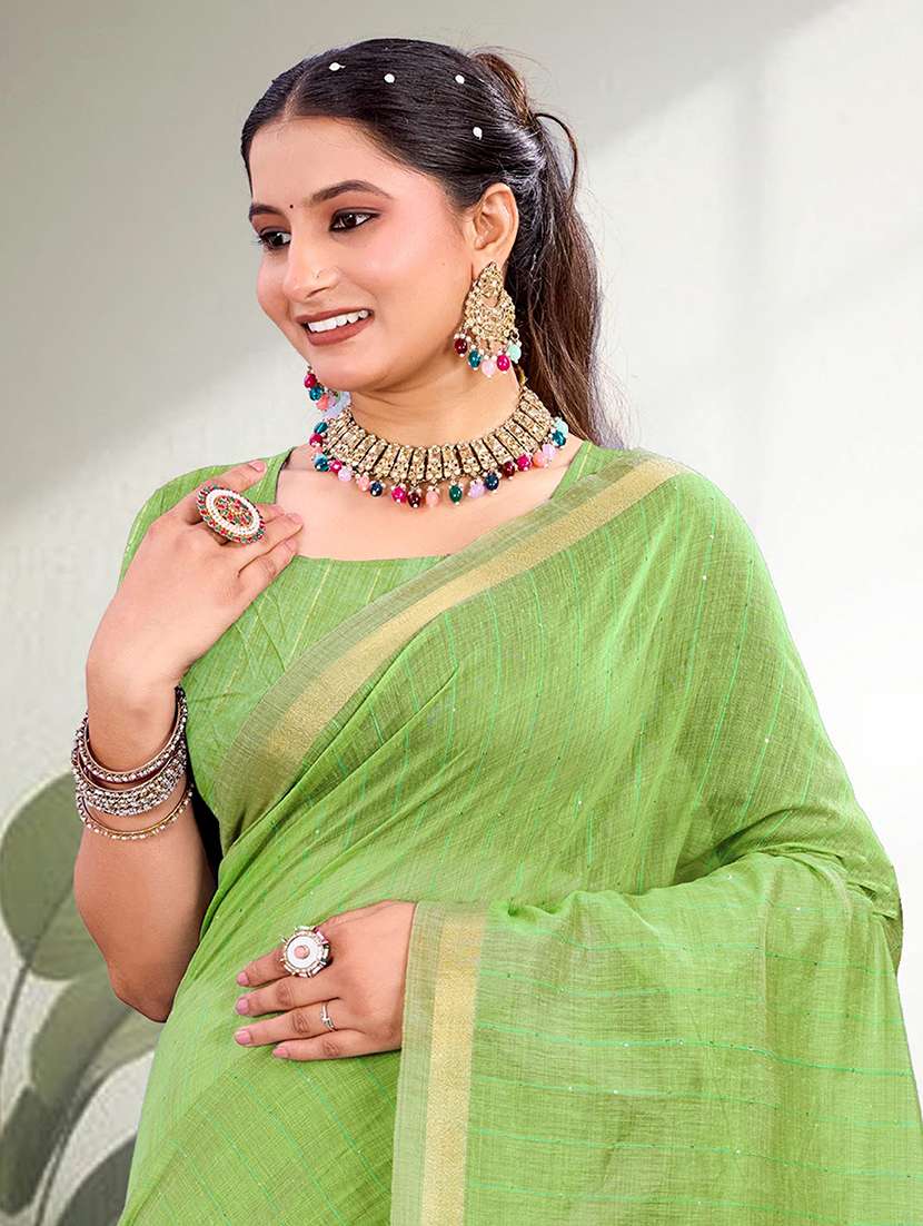 women self design paithani saree with blouse - 22515076 -  Standard Image - 1