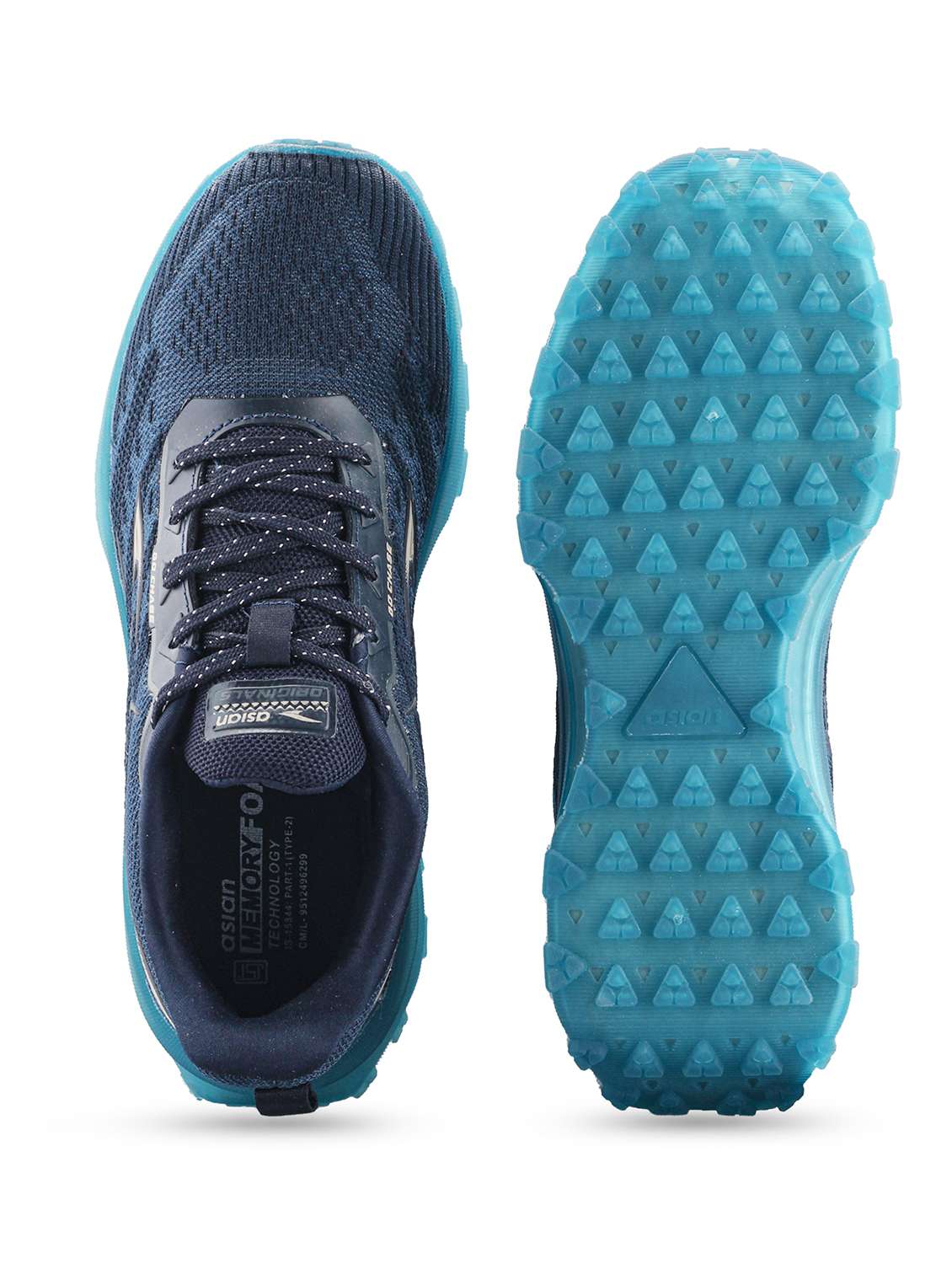 men solid lace up sport shoe - 22515085 -  Standard Image - 4