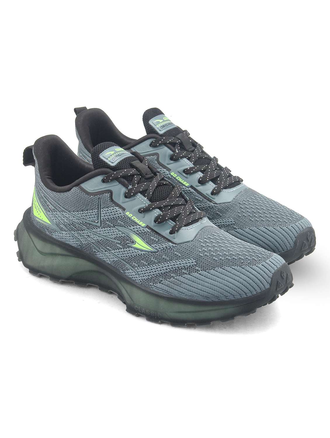 men solid lace up sport shoe - 22515086 -  Standard Image - 1