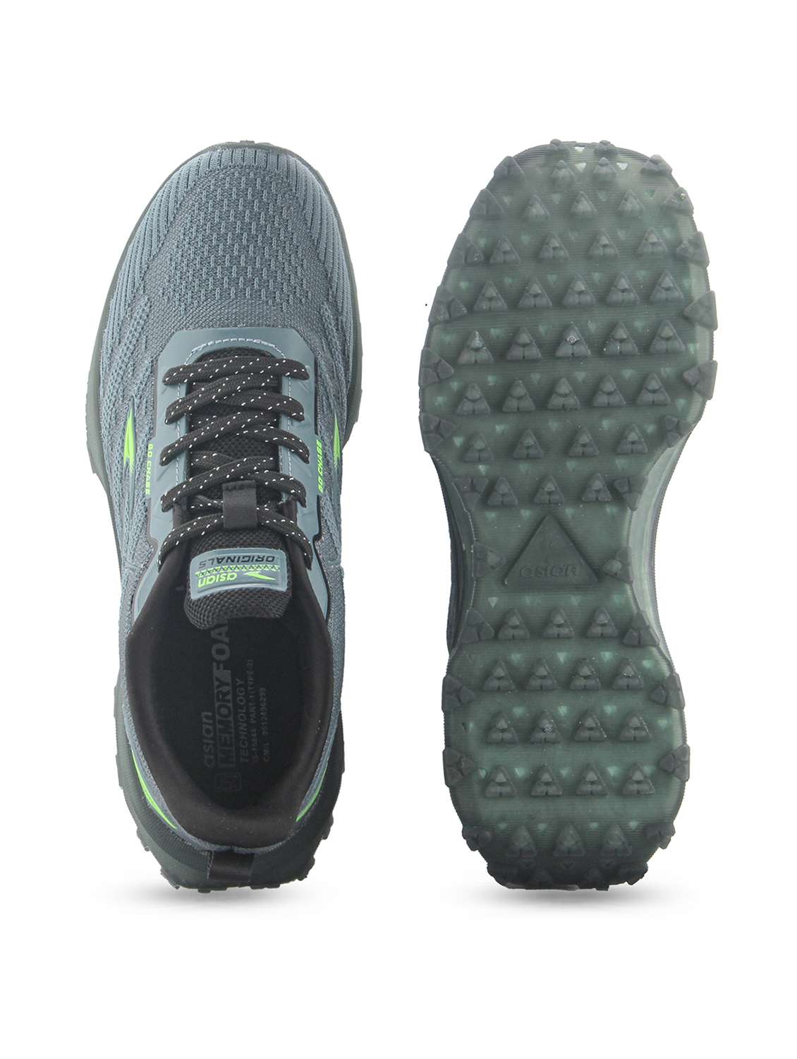 men solid lace up sport shoe - 22515086 -  Standard Image - 4