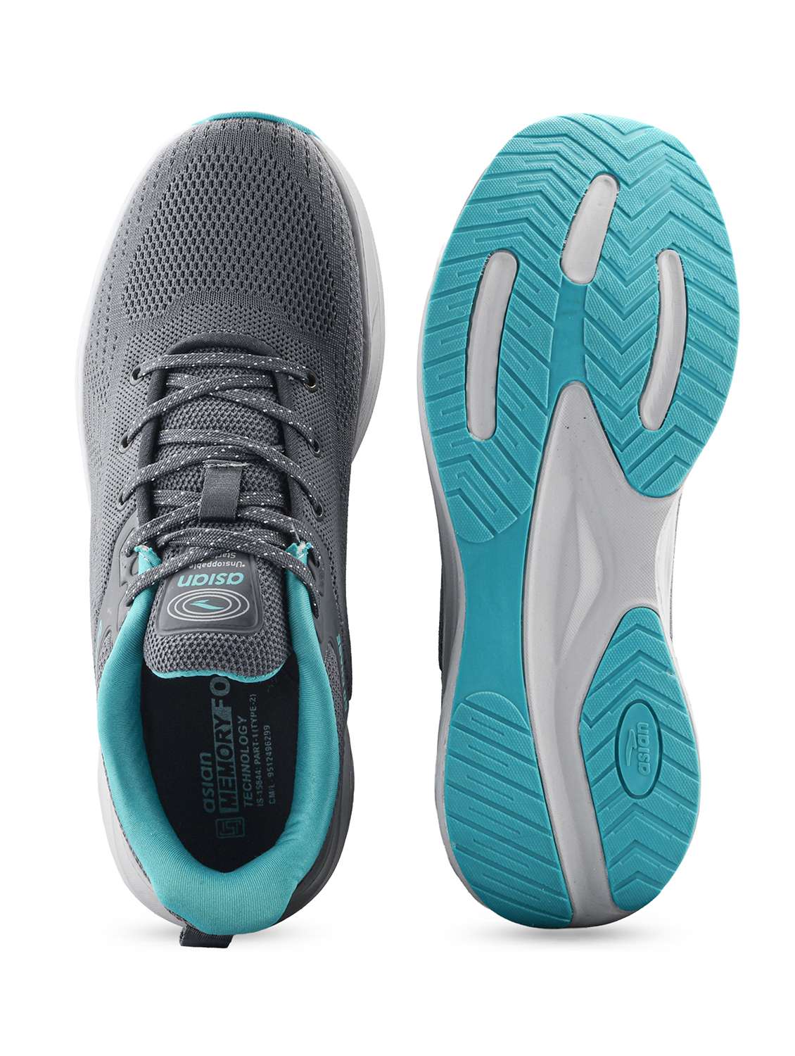 men solid lace up sport shoe - 22515087 -  Standard Image - 4