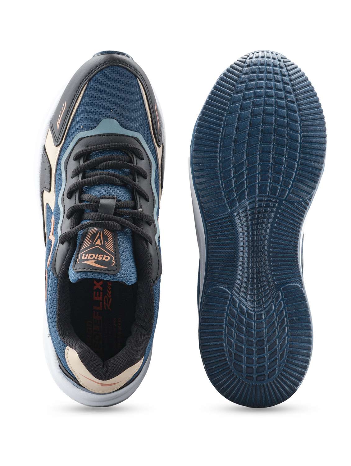 men color block lace up sport shoe - 22515093 -  Standard Image - 4