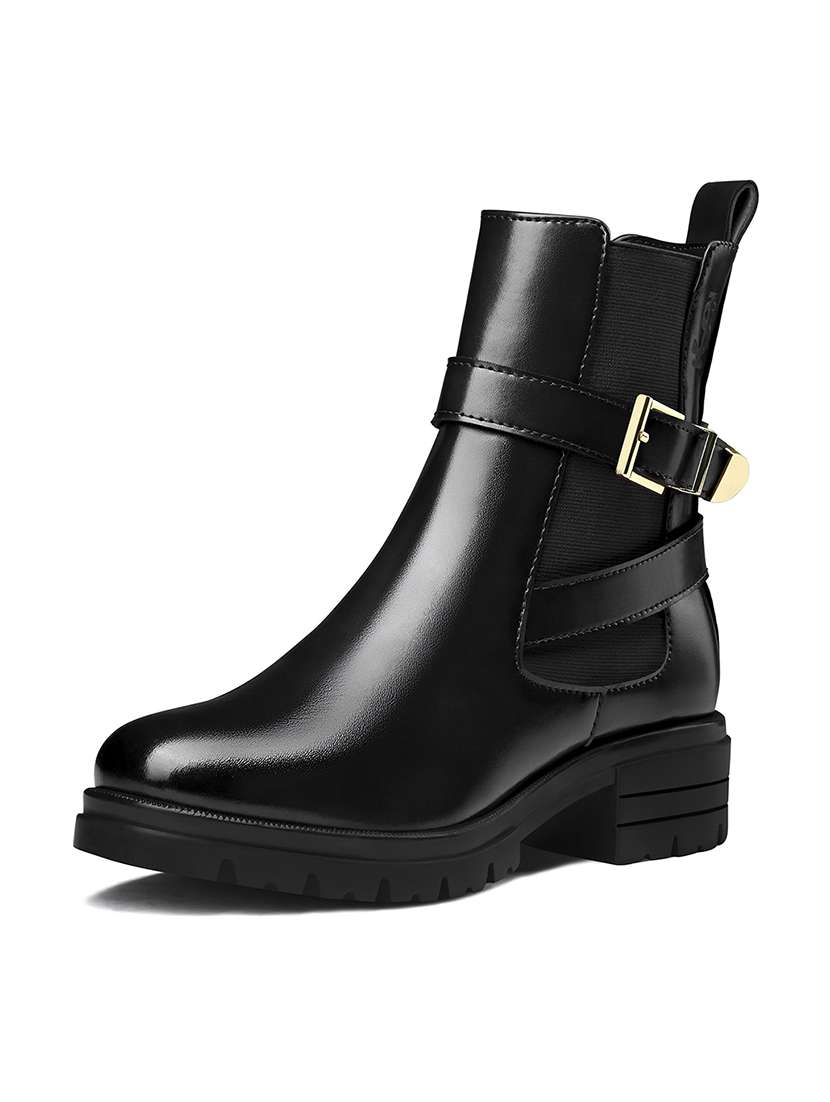 women black high-tops boot - 22515216 -  Standard Image - 1
