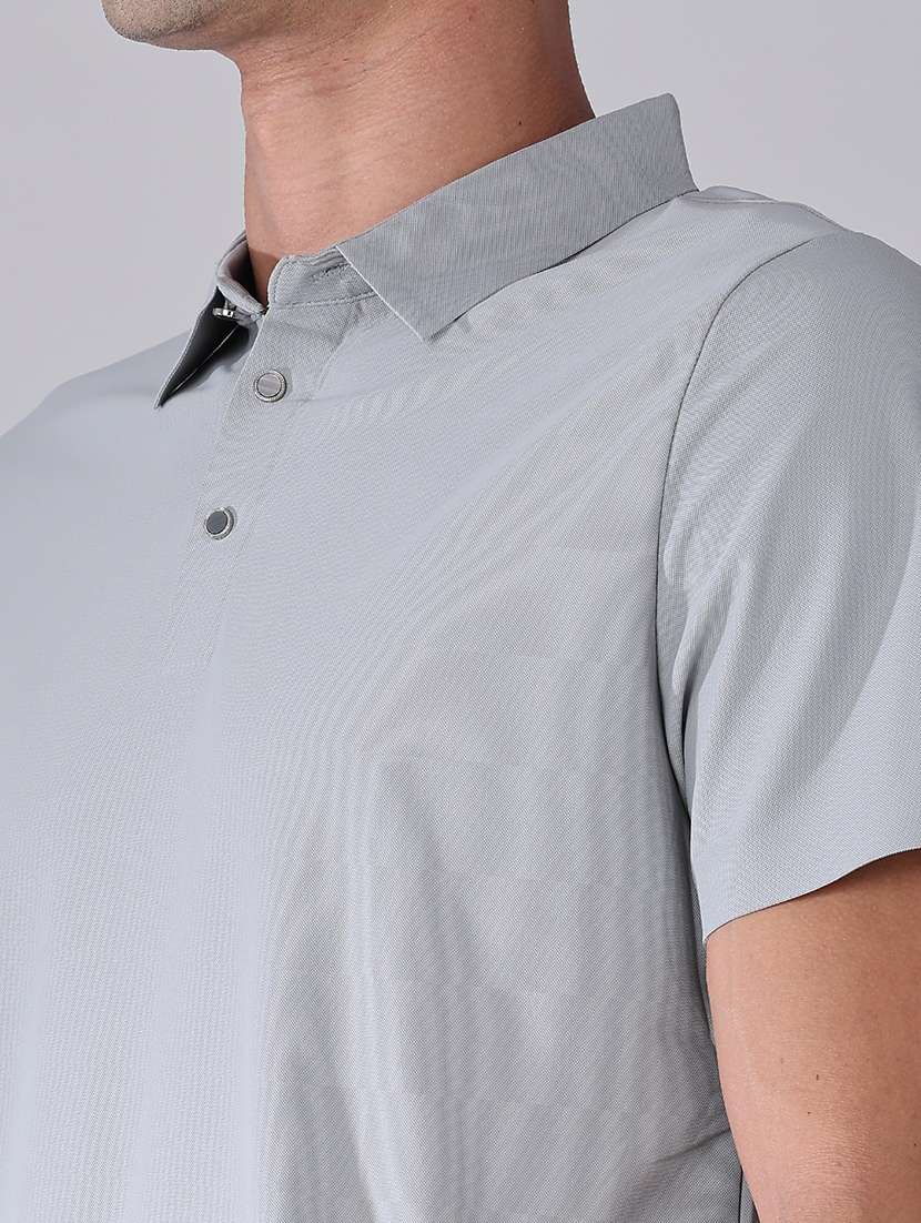 men solid short sleeve regular fit polo t-shirt - 22515624 -  Standard Image - 1